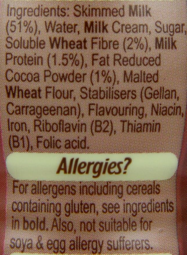 Weetabix Chocolate Breakfast Drink 250 ml (Pack of 8)