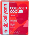 Dr. Kellyann Collagen Cooler – Mango | 15g Grass-Fed Collagen Protein per Serving | Keto &amp Paleo Friendly Non-GMO Dairy-Free | 14 Servings