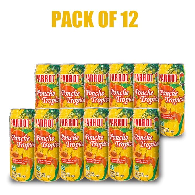 Parrot Tropical Punch 16.4 fl oz.（Pack of 12）