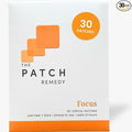 The Patch Remedy Focus Patch | Ginkgo Biloba Acetyl-L-Carnitine Bacopa Magnesium L-Threonate Green Tea | 30 Patches