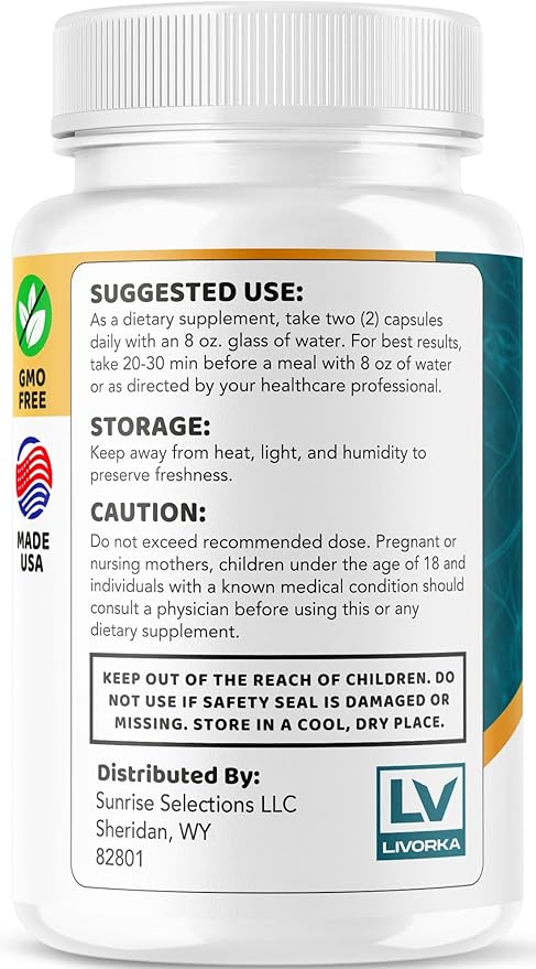(5 Pack) Nerve Calm Capsules - Official NerveCalm Premium Formula Supplement Pills Advanced Support Formula for Wellness &amp Overall Health All Natural Nerve Calm Reviews 300 Capsules for 5 Month