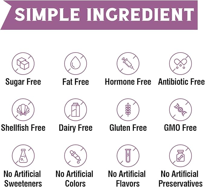 Multi Collagen Peptides Powder and Choline Bitartrate Supplements