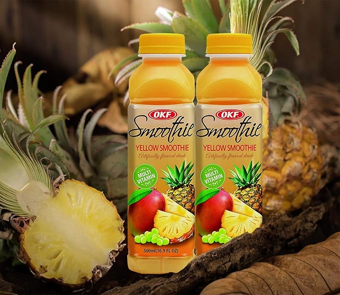 OKF Smoothie Yellow 16.9 Fluid Ounce (Pack of 20)