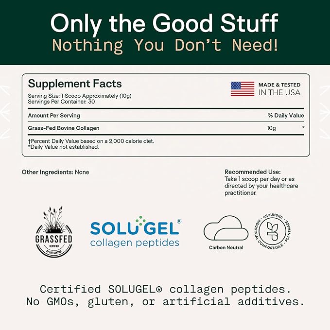 Adapt Naturals by Chris KRESSER Bio-Avail Collagen+ Grass Fed Collagen Peptides Optimized for Superior Absorption Naturally-Sourced Bio-Avail Collagen Supplements for Women and Men 30 Day Supply