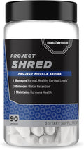 Anabolic Warfare Project Shred Manage Normal Healthy Cortisol Levels &amp Water Retention Body Recomposition Formula Made with Botanicals*