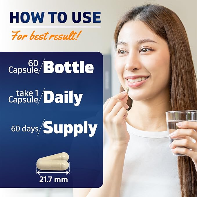 Vitamatic Lactoferrin 500mg – 60 Vegetable Capsules Promotes Healthy Immune Function