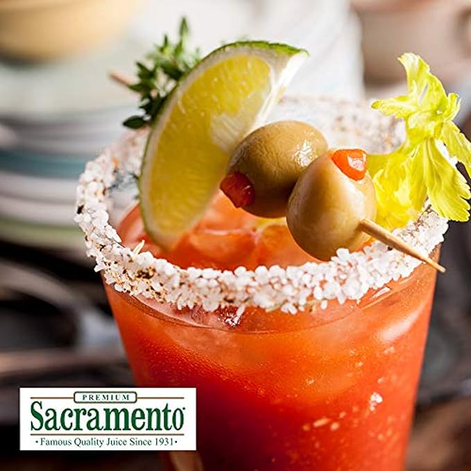 Sacramento Tomato Juice 46oz Bottle (Pack of 8)