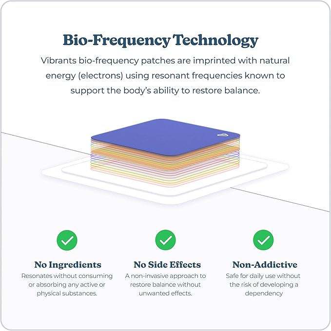 Vibrants Good Night Patch Bio-Frequency Patches for Sleep | Sample Pack - 7 Sleep Patches
