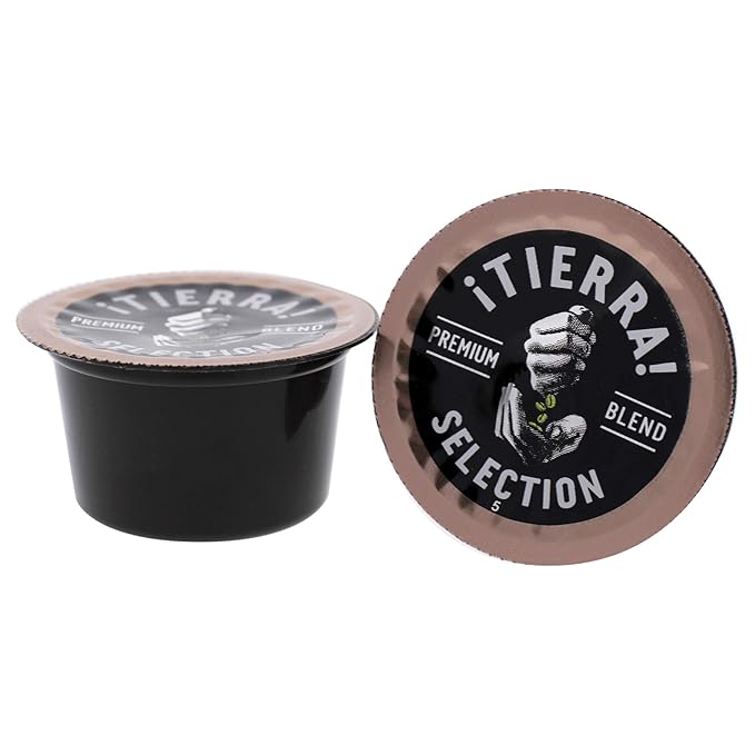 Lavazza BLUE Espresso ¡Tierra! Selection Premium Blend Single Dose Coffee Capsules100 Count (Pack of 1)