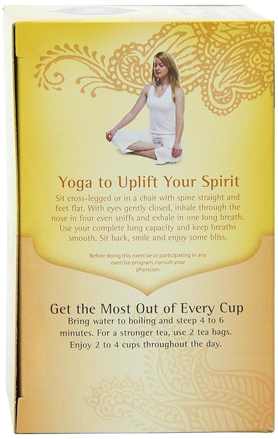 Yogi Sweet Tangerine Positive Energy Tea - 16 Count (Pack of 2)