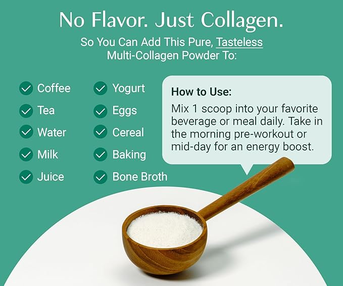 ALGAECAL Collagen: 4 Clinically-Supported Peptides VERISOL® FORTIGEL® UC-II® FORTIBONE® Anti-Aging Hydrolyzed Collagen Powder 30 Servings Made in USA