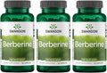 Swanson Berberine HCl Cardiovascular and Metabolic Health Supplement for Health-Conscious Adults - Non-GMO Vegan Gluten-Free (60 Vegan Capsules 400 mg Each 3 Pack)