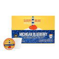 Sleepy Bear Coffee Pods Medium Roast Arabica Rich Flavor Michigan-Made Smooth &amp Sweet No Sugar Added 30ct Pods Compatible with Single-Serve Brewers (Michigan Blueberry Coffee)