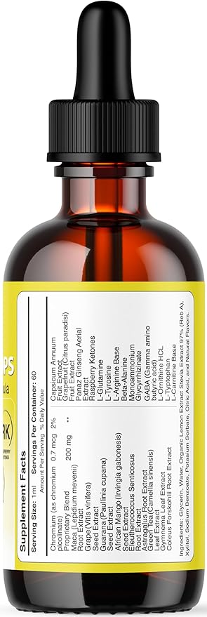 Vital Drops - Official Vital Drops Advanced Formula VitalDrops Daily Premium Liquid Supplement Support All Natural Multivitamin for Overall Health &amp Wellness 1 Bottle for 1 Month