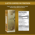 4 Boxes ORGANO Gourmet Cafe Latte100% Certified Ganoderma Lucidum (80 Sachets)