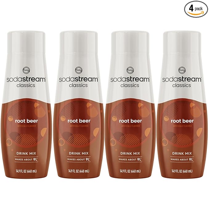 SodaStream Root Beer 14.8 Fl Oz (Pack of 4)