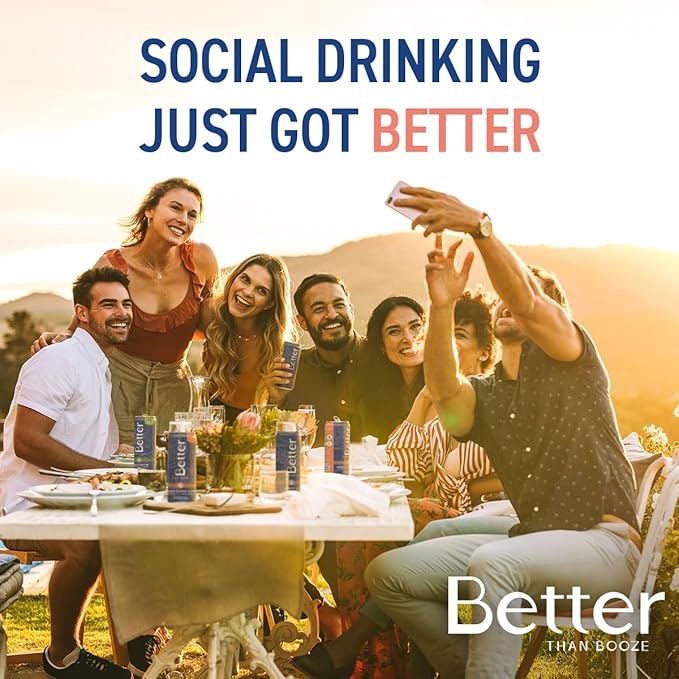 Better Than Booze Mocktail Non-Alcoholic Drinks | Alcohol Alternative Beverages Ritual Zero Proof | Enjoy Your Drink Moment with Our Alcohol Free Drinks | Non Alcoholic Variety 6 Pack Case
