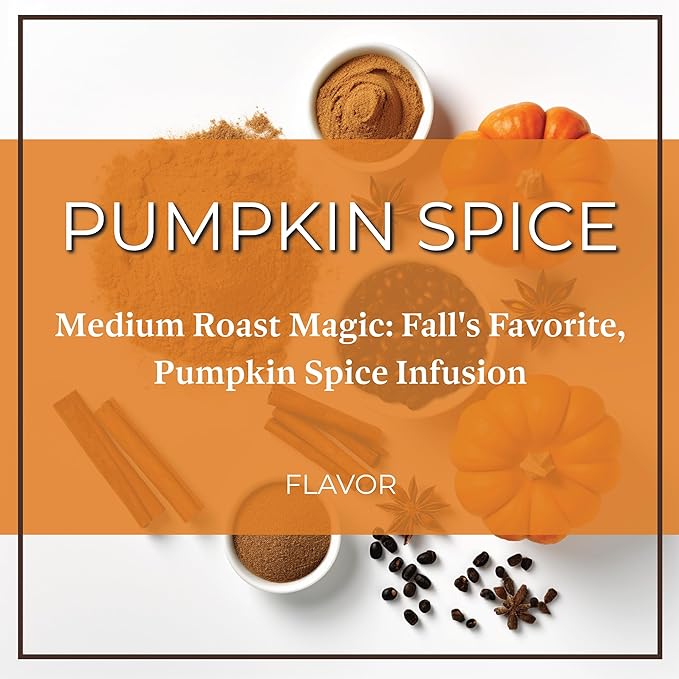 San Diego Coffee Pumpkin Spice Medium Roast Whole Bean Coffee 5-Pound Bag Café en grano tostado