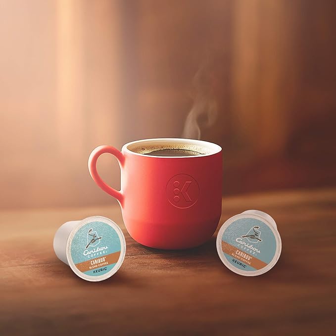 Caribou Coffee Caribou Blend Keurig Single-Serve K-Cup Pod Medium Roast Coffee 72 Count