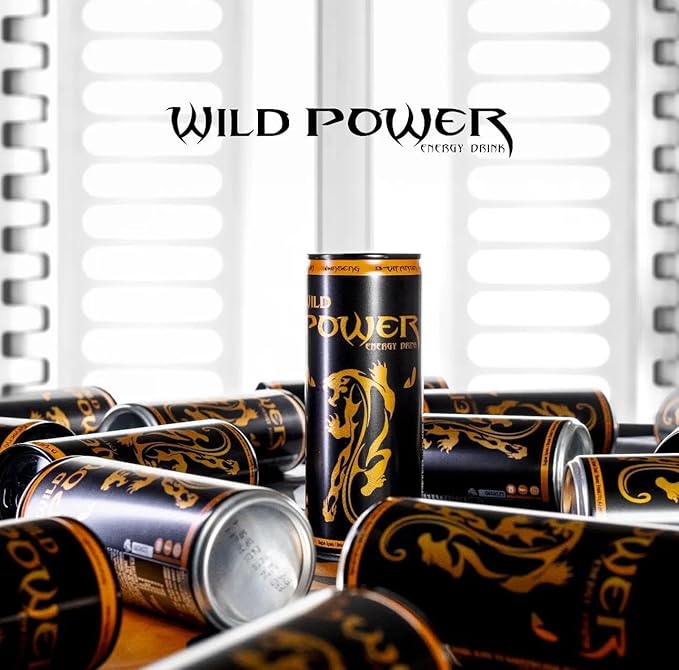 Wild Power Special Edition Energy Drink 8.4 fl oz (250 mL) Slim Cans 24 Pack