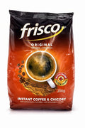 Original Instant Coffee &amp Chicory Blend 200g – Rich Aroma Smooth Bold Flavor Instant Coffee Powder Coffee Chicory Mix Easy Dissolve Granules for Hot or Iced Coffee Breakfast Coffee Beverage Pr