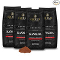 Gold Coffee | Kanaloa Premium House Blend Medium Roast Ground |100% Arabica Coffee 12 oz. (Pack of 4)