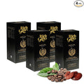 Rich Gano Reishi Mushroom Coffee – (4 Boxes of 30 Sachets) Black Coffee with Ganoderma Extract – All Natural Vegan Friendly Instant Coffee Packets – Zero Jitters Energize Ganoderma