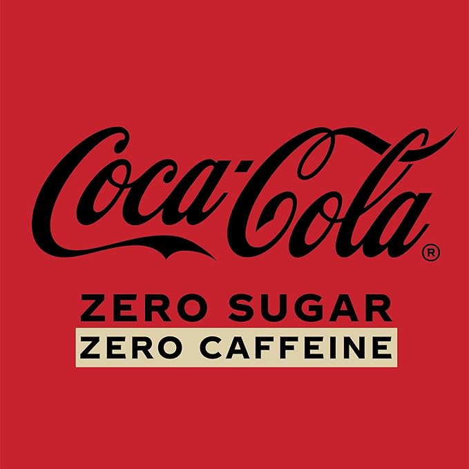 Caffeine Free Coke Zero Fridge Pack Bundle 12 fl oz 36 Pack