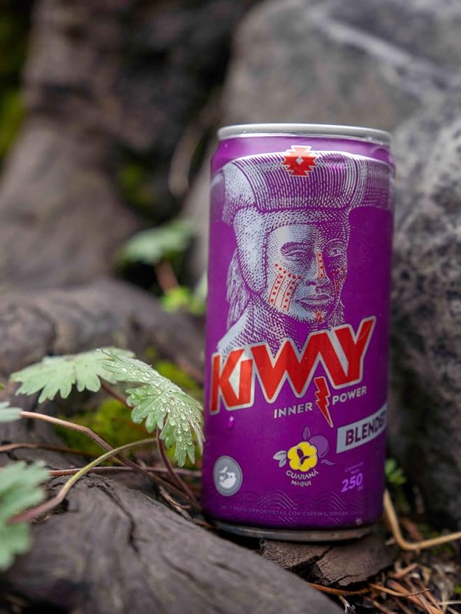 Ki-Way Natural Energy Drink Maqui Berry Natural Caffeine Guarana Acai Berry No Added Sugar No Artificial Colors Keto Vegan Friendly 27 Calories 10 FlOz / 295mL