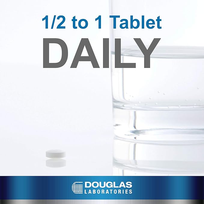 Douglas Laboratories DHEA 25 mg Dissolvable Tablets | Supports Immune Health Brain Bones Metabolism and Lean Body Mass* | 120 Tablets
