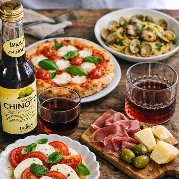 Lurisia - Il Nostro Chinotto - Italian Sparkling Juice Beverage - 9.3 fl oz (6 Glass Bottles)