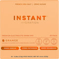 Instant Hydration Electrolytes Powder Packets - Citrus Orange Drink Mix - Zero Sugar - Keto Vegan Gluten-Free Non-GMO - Boost Recovery Brain Health Muscle &amp Tissue Support- 30 Sticks
