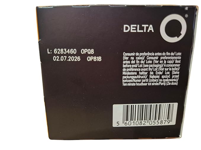 Delta Q Espresso Pods for Delta Q machines aQtivus - Intensity 8 Notes of Roasted Nuts and Subtle Fruit XL Pack - 40 Capsules