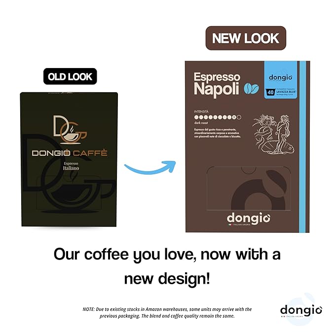 Dongiò Caffè - Capsule compatibili con Lavazza Blue 40 (160 Count Variety Pack)
