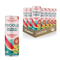 Recoup Organic Sparkling Prebiotic Drink - Ginger with Electrolytes for Gut Health Support &amp Hydration No Added Sugar ((Pack of 12) Watermelon Blood Orange + Ginger)