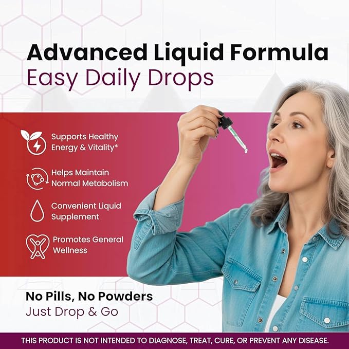 (5 Pack) Glyco Lean Drops - Official GlycoLean Advanced Liquid Supplement Drop Premium Formula - Maximum Strength All Natural Vitamins Support for Overall Health &amp Wellness 5 Bottles for 5 Month