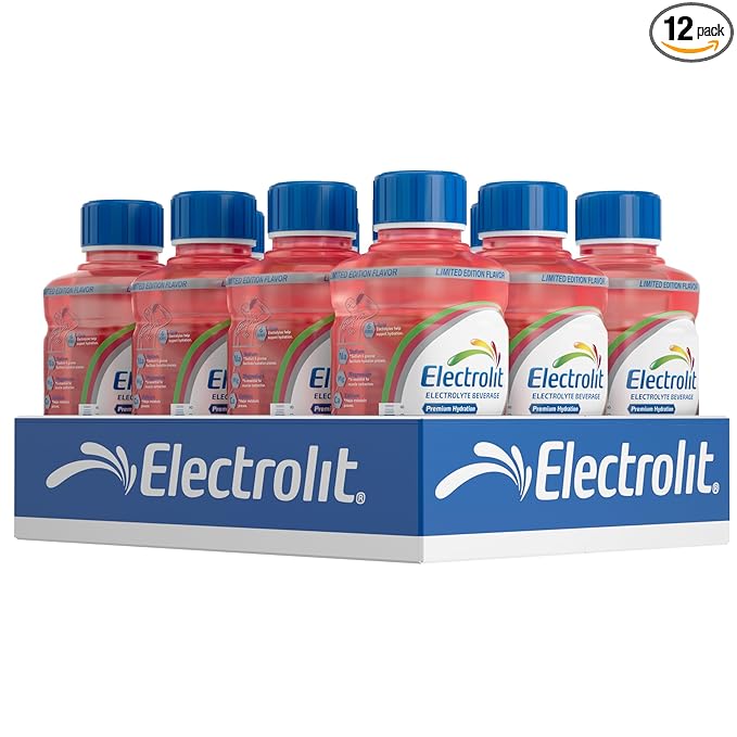 Electrolit Electrolyte Beverage Watermelon-Lime 21 Fl Oz bottle (Pack of 12)