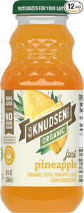 R.W. Knudsen Organic Just Pineapple Juice 8 fl oz (12 Pack)