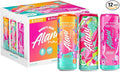 VARIETY PACK CHERRY TWIST PINK SLUSH ORANGE KISS Sugar Free Low Calorie Energy Drinks 200mg Caffeine Biotin B Vitamins Zero Sugar 10 Calories 12 Fl Oz Cans 12 Pack