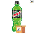 Zero Mountain Dew (MTN) 20 oz Soda Bottles (Pack of 12 Total of 240 FL OZ)