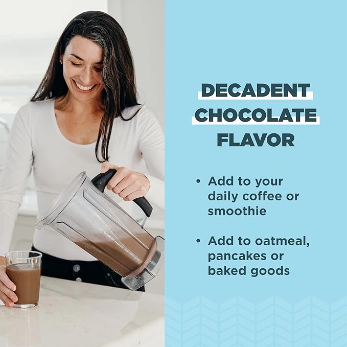 Ancient Nutrition Collagen Peptides Powder Multi Collagen Protein Women &amp Men Vitamin C Probiotics Hydrolyzed Collagen Supports Skin Joints Gut Health Chocolate 24 Servings