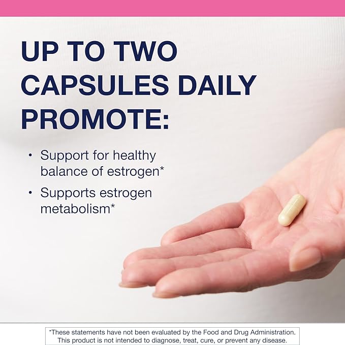 Metagenics Meta Indole-3-Carbinol Supplement - Supports Estrogen Hormone Balance Antioxidant &amp Liver Health* - Non-GMO Gluten-Free Vegan - GMP Certified Facility - 60 Capsules