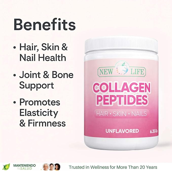 New Life Collagen Peptides Powder Joint Support 6.35 Oz