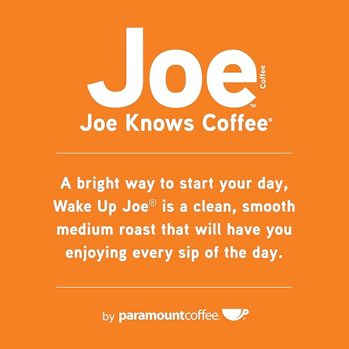 Joe Knows Coffee Wake Up Joe Medium Roast Ground Coffee 2 Pound