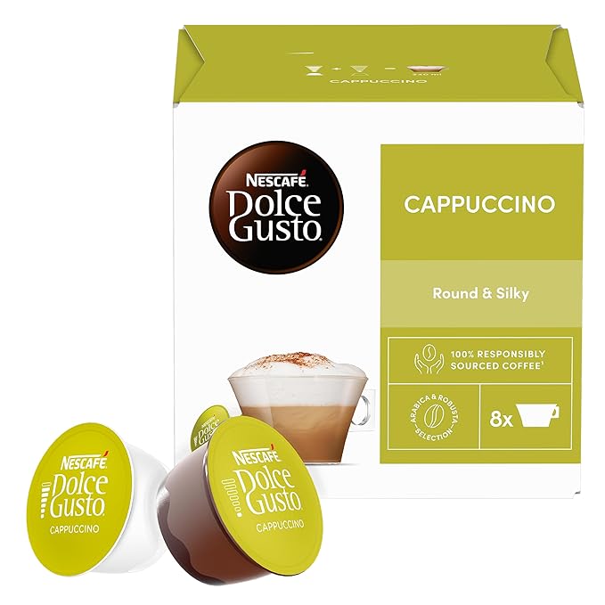 Nescafe Dolce Gusto Cappuccino 16 Capsules 100g