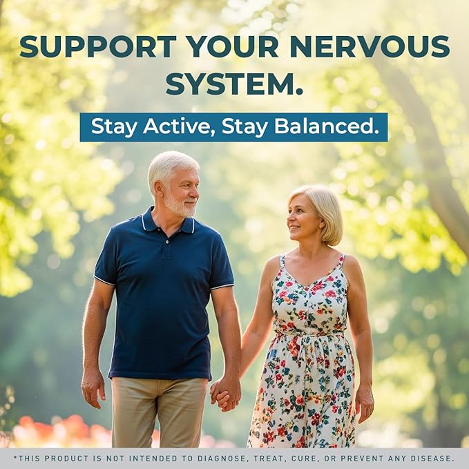 (2 Pack) Nerve Restore - Nerve Restore Advanced Formula Capsules Natural Premium Formula Daily NerveRestore Pills Support Comfort Nerve Restored Vitamins Health Wellness 120 Capsules for 2 Months