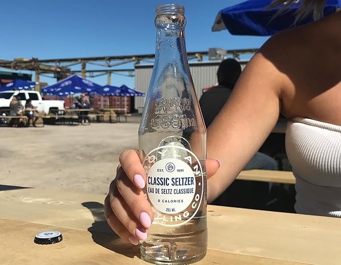 Boylan Lemon Seltzer 12 fl oz (24 Glass Bottles)