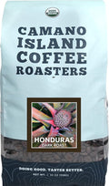 Camano Island Coffee Roasters Roasters Honduras Dark Roast Ground 2lb Fresh Small Batch Roasted USDA Organic Fairly Traded Shade Grown Top 1% Arabica - Molasses Brown Sugar Cinnamon Flavor