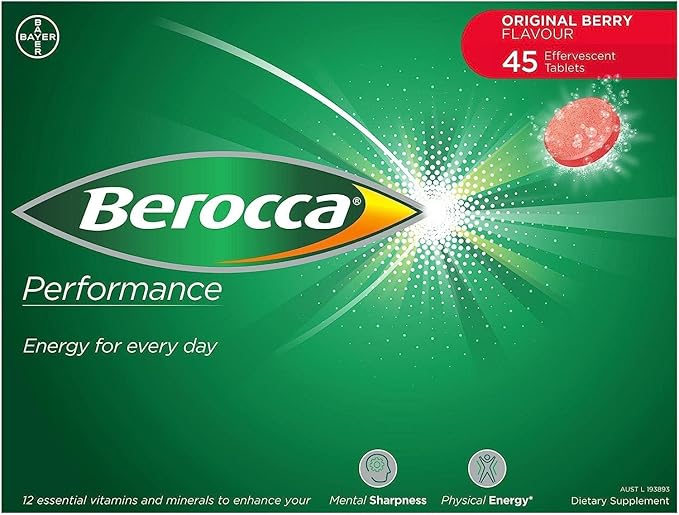 Berocca Performance Original 45 Effervescent Tablets