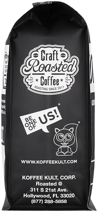 Koffee Kult Brazil Coffee Beans Medium Roast - 100% Single Origin Brazilian Coffee - Fresh Artisan Roasted (Whole Bean 32oz bag)
